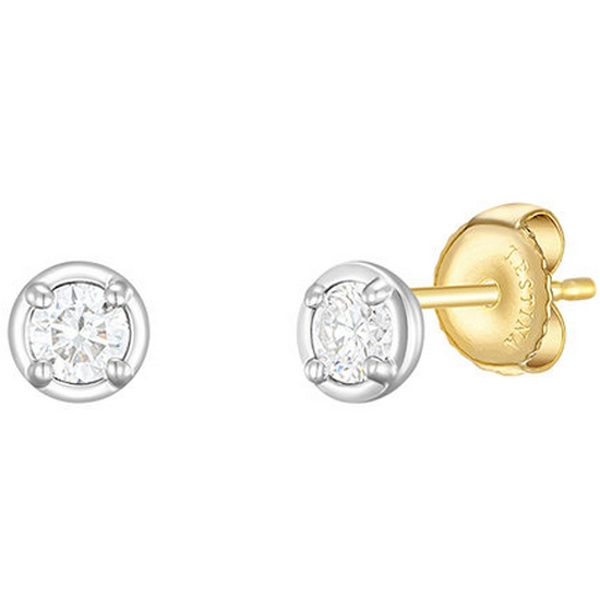 제이에스티나  MARIEBEL 14K 1부 다이아 귀걸이 JJMBED3BF781W4000