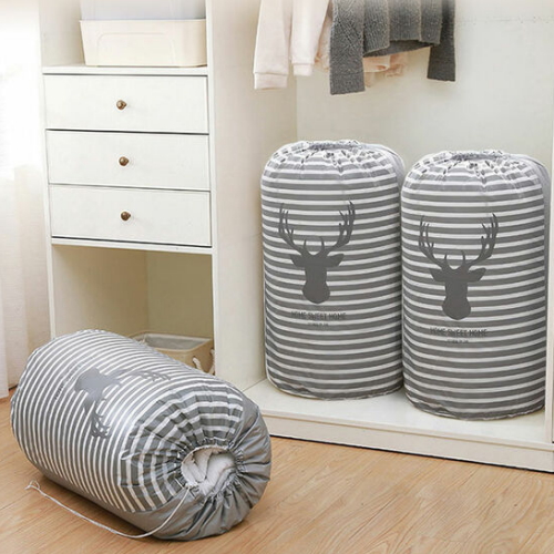 모나코올리브  노르딕 이불정리 파우치 원형 대형