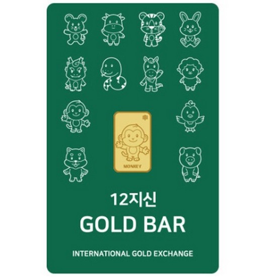 국제금거래소  12지신 캐릭터 골드바 1g