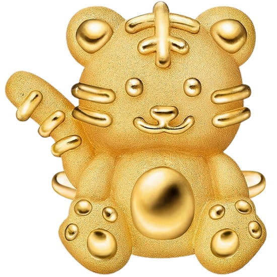 수앤진골드  호랑이 돌반지 3.75g