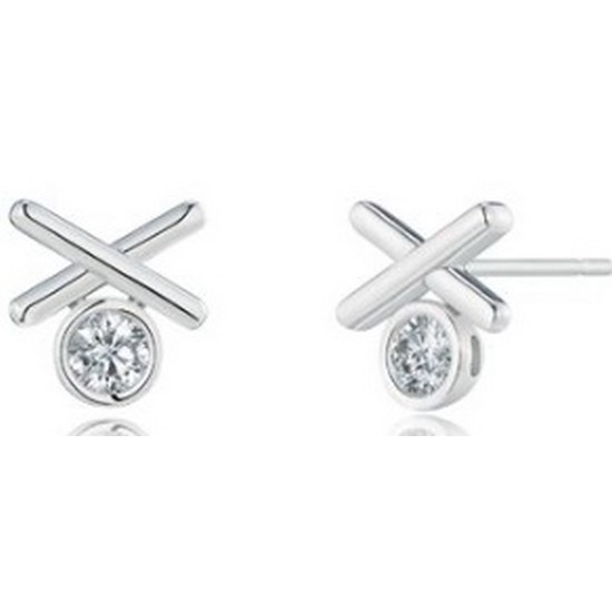 스톤헨지  XOXO 실버 귀걸이 N0126