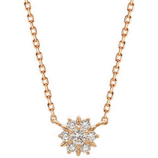 티르리르  14K 핑크골드 애니버서리 다포딜 목걸이 TNSK4P00075M