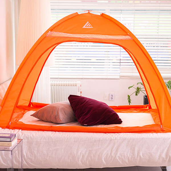 런웨이브  양문형 난방텐트