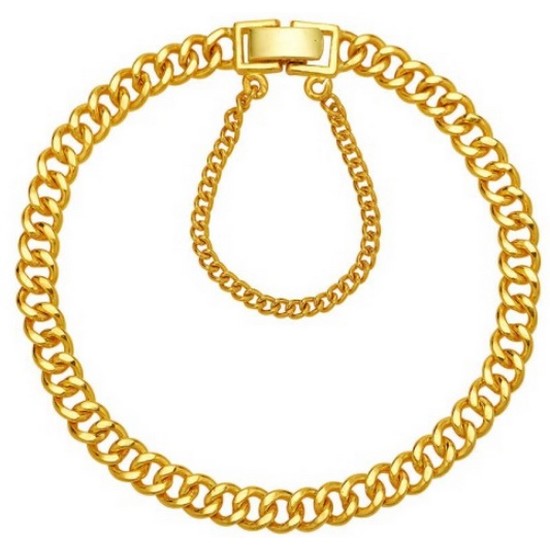 한국금다이아몬드  여자 팔찌 기본 민자 체인 18.75g