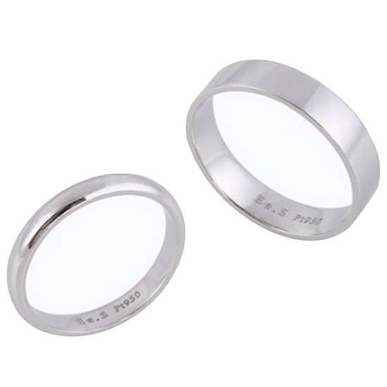 이상주얼리  3g 플래티늄 백금반지 PT950