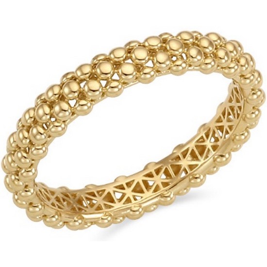 이랜드 로이드 모던브리티쉬 이터니티 볼커팅 14K 반지 LRS22020G