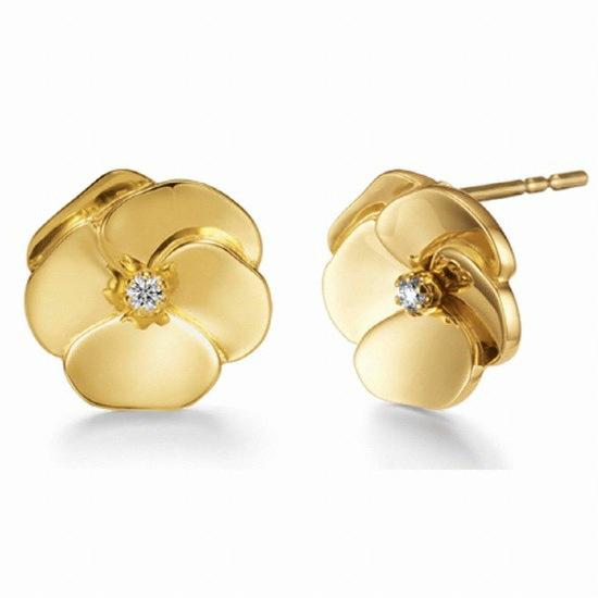 골든듀  리틀팬지1 귀걸이 210800239