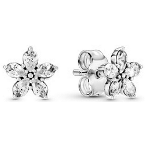 판도라 스파클링 스노우플레이크 귀걸이 299239C01