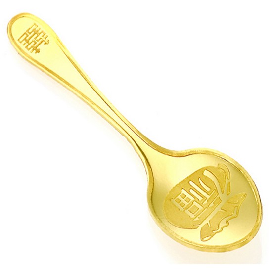 피주얼리  순금 돌 백일 기념 선물 금수저 1g