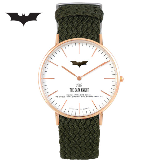 디씨코믹스 배트맨 위빙스트랩밴드 DC0080-RGWC