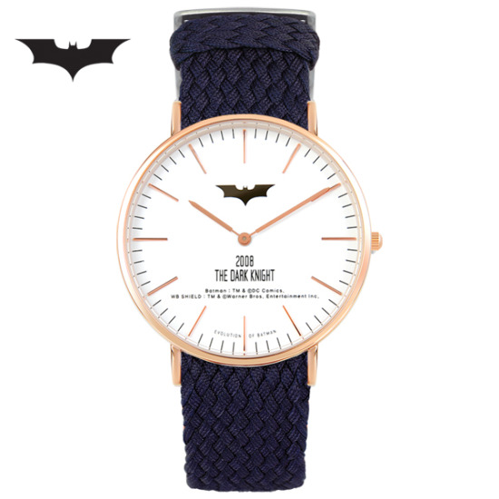 디씨코믹스 배트맨 위빙스트랩밴드 DC0080-RGWS