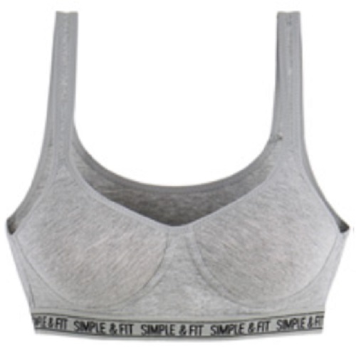 모노토노 노와이어 볼륨 몰드컵 면스판 스포츠 브라