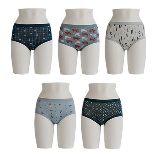 라페어 포레스트 별헤는 밤 인견 나염 팬티 5종 LWWFW243