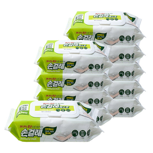 샤인  손걸레 청소포 80매