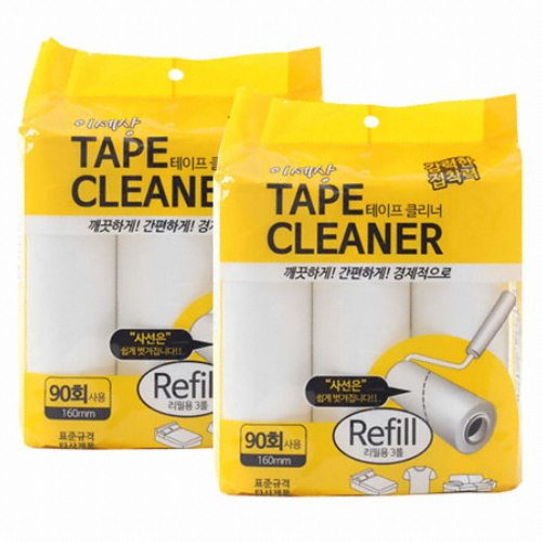 e-세상  테이프클리너 리필 3롤