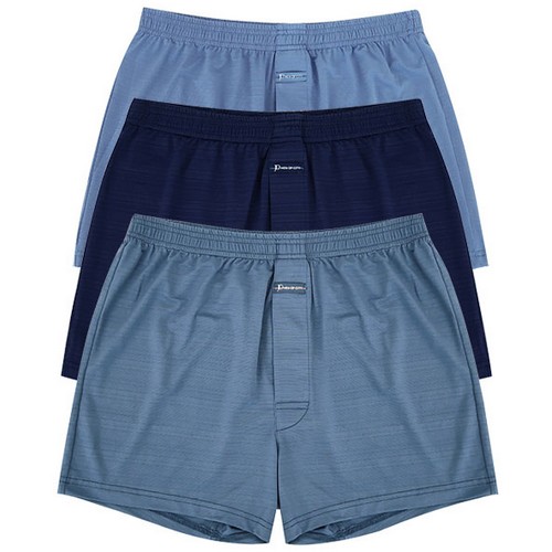 제임스딘 인견 스판 슬림핏 인밴드 트렁크팬티 3매_JHMTZZ09