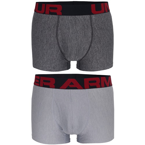 언더아머 테크 3인치 2팩 언더웨어 1327414-011