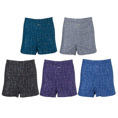 제임스딘 순면 인밴드 트렁크 5종 세트_JHMTWW02