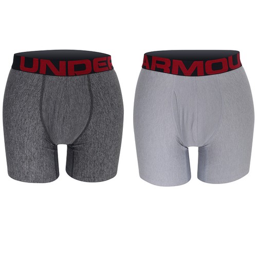 언더아머 테크 6in 2 팩 복서 쇼츠 1327415-011