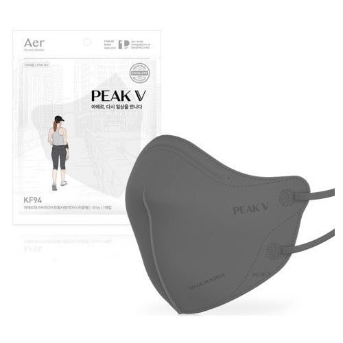 아에르 피크 V 라이트 마스크 소형 KF94