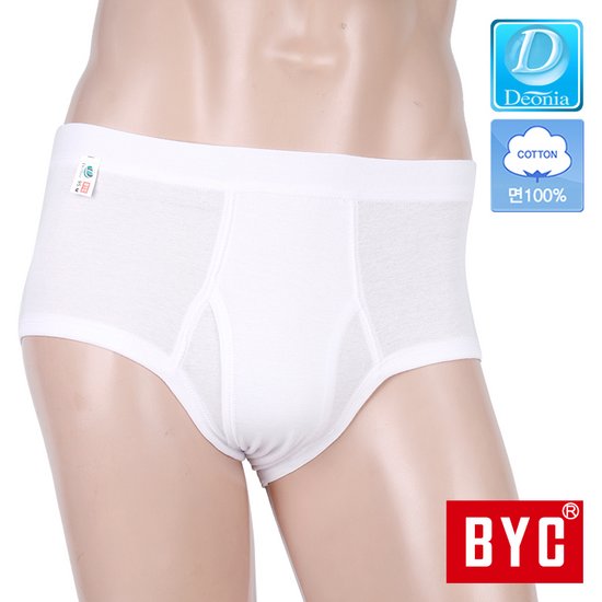 BYC 데오니아 순면 스판 삼각 팬티_BYD7003