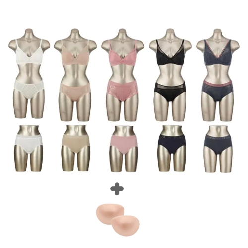 남영비비안 와이드윙 노와이어 브라팬티세트