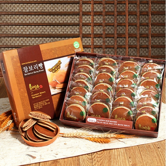 보리담은  찰보리빵 선물세트 기쁨 2호