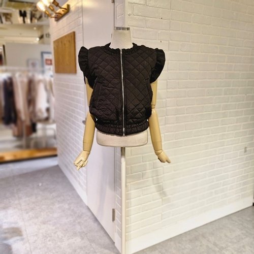 르피타 러블리퀼팅조끼 L241WVO201