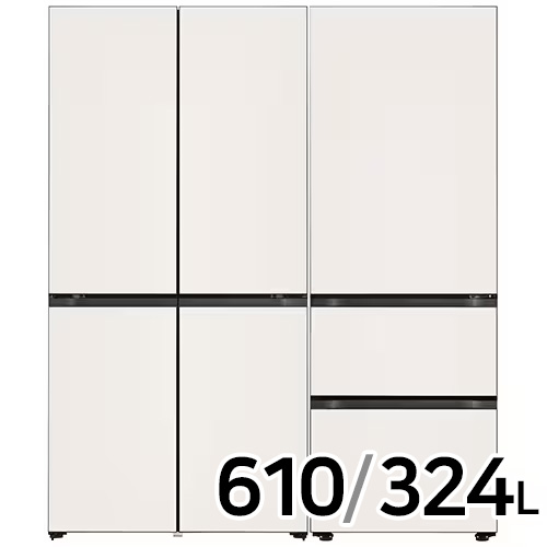 LG전자 오브제컬렉션 M623GBB042S + Z333GBB162S