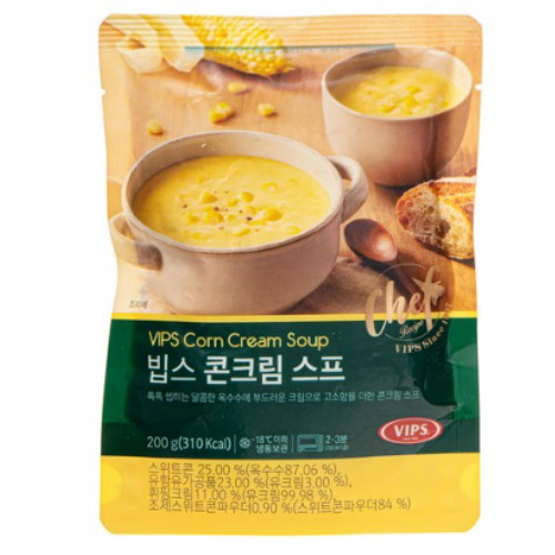 빕스  콘크림 스프 200g