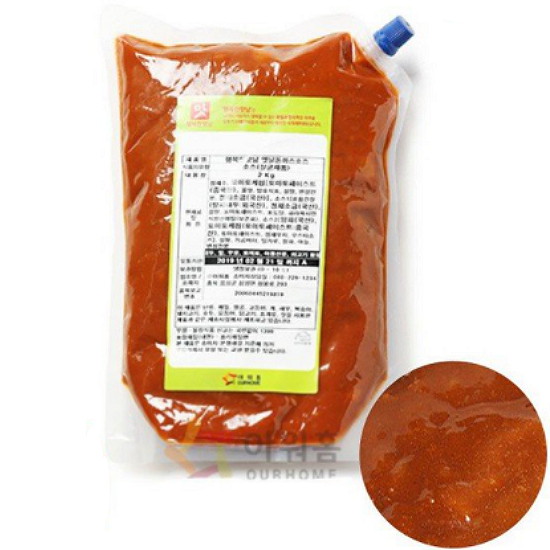 아워홈 행복한맛남 옛날 돈까스 소스 2kg