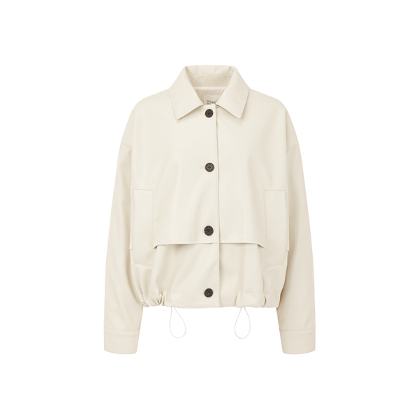 스튜디오톰보이 여성 밑단스트링에코레더자켓 9174161972