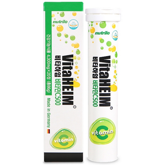 누트릴로 비타하임 비타민C 500 20정