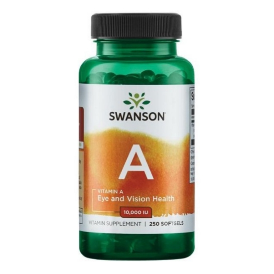 스완슨 비타민A 10000IU 250캡슐 (해외)