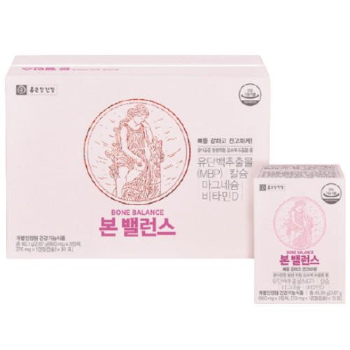 종근당건강 본 밸런스 30포