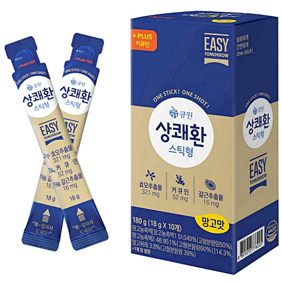 큐원 상쾌환 스틱형 망고맛 18g 10포