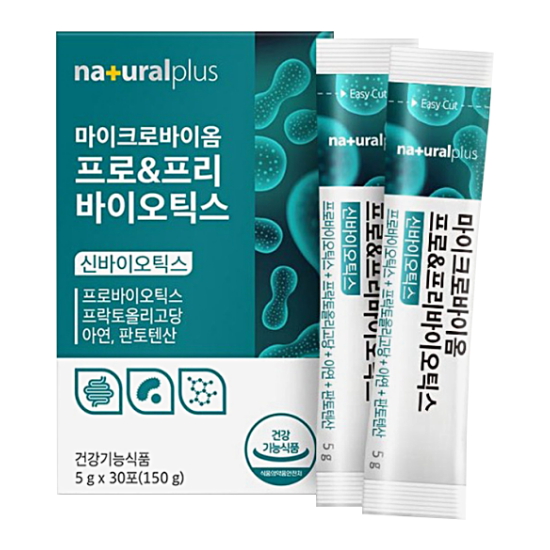 내츄럴플러스 마이크로바이옴 프로프리 바이오틱스 30포