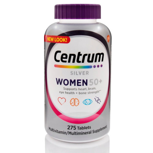 센트룸 실버 멀티비타민 우먼 50+ 275정 (해외)