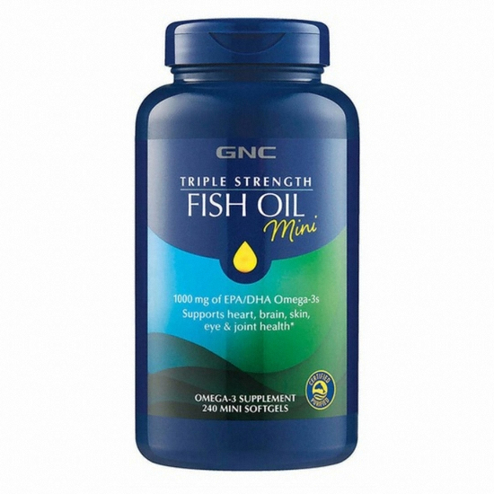 GNC 트리플 스트랭스 피쉬오일 미니 240정