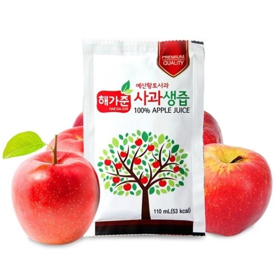해가준 예산황토사과 사과생즙 110ml 30포