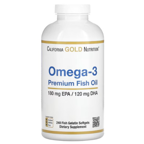 캘리포니아골드뉴트리션 오메가3 프리미엄 피쉬 오일 240캡슐