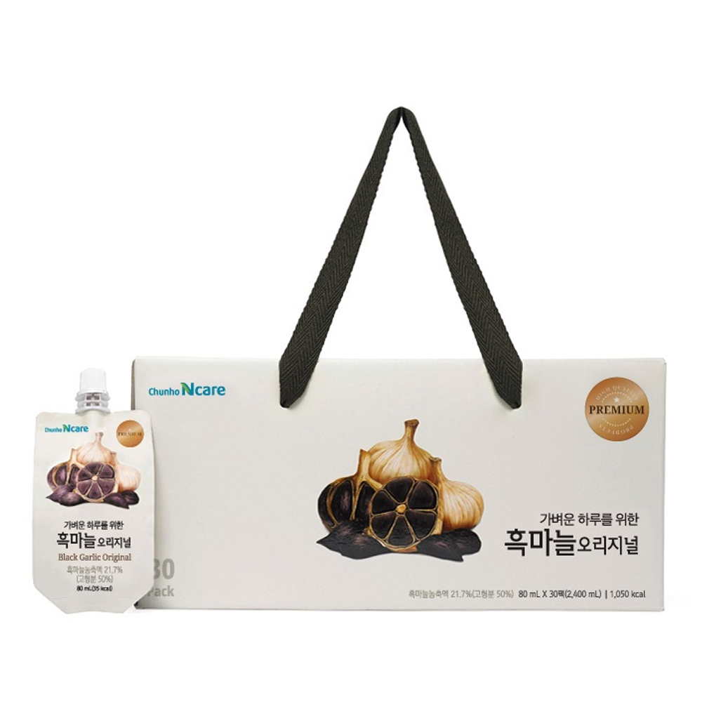 천호엔케어 흑마늘진액 오리지널 80ml 30포