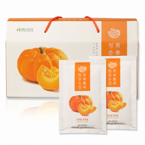 청춘농장 정직한 늙은 호박즙 90ml 30포