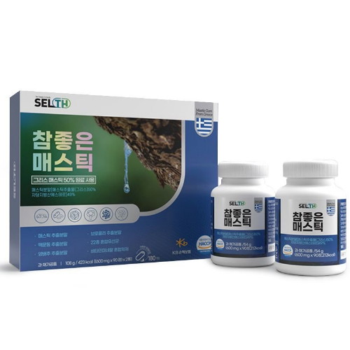 셀스 참좋은 매스틱 90정 2개입 세트
