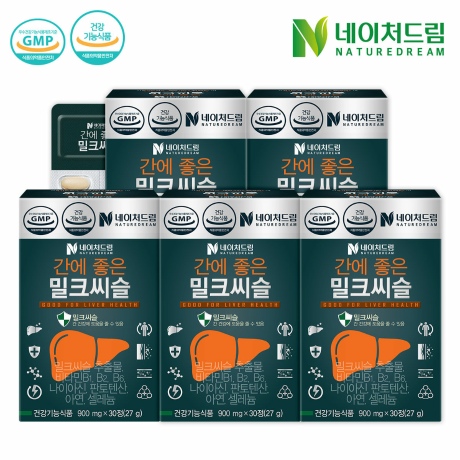 조아제약 네이처드림 간에 좋은 밀크씨슬 30정