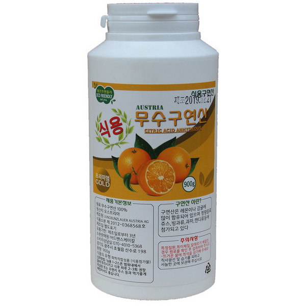 어드밴스케미칼 오스트리아 식용 구연산 용기 900g [1개] - 에누리 가격비교