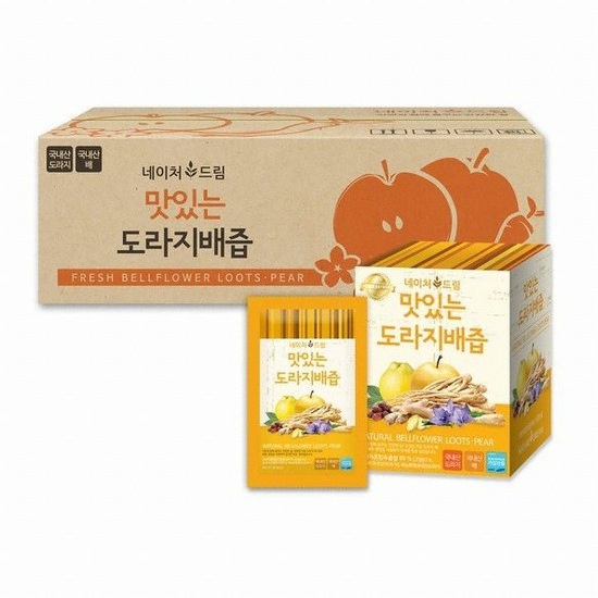 네이처드림 맛있는 도라지배즙 80ml 100포