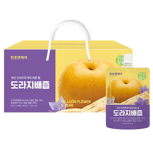 천호엔케어 도라지배즙 70ml 30포 (리뉴얼)