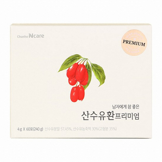 천호엔케어 남자에게 참 좋은 산수유환 프리미엄 4g 60포