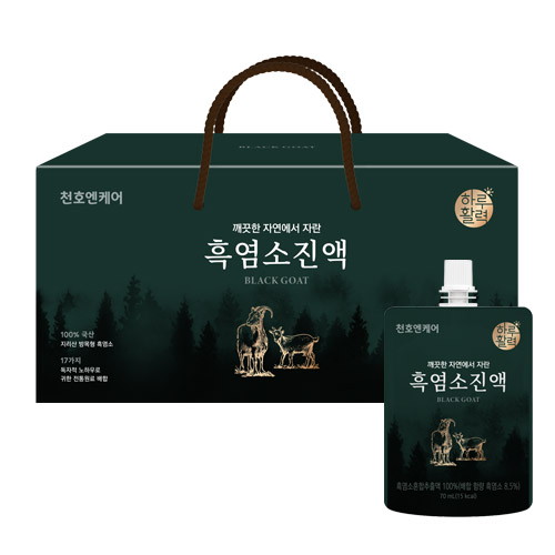 천호엔케어 깨끗한 자연에서 자란 흑염소진액 70ml 30포
